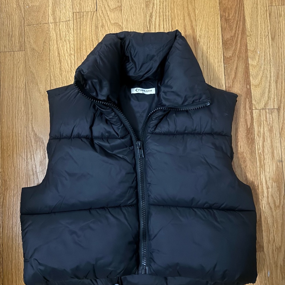 Black Puffer Vest